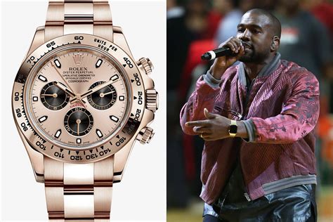 Kanye West gold watches